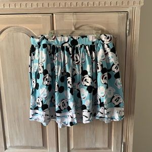 Torrid Mickey Mouse Skater Skirt Size 2